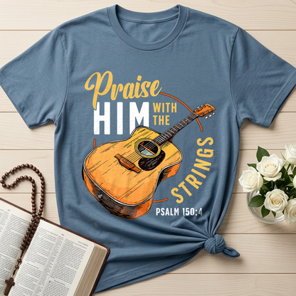 Praise Him With The Strings Psalm 150.4 01