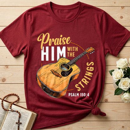Praise Him With The Strings Psalm 150.4 01