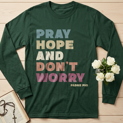 Pray Hope And Don't Worry Padre Pio 01