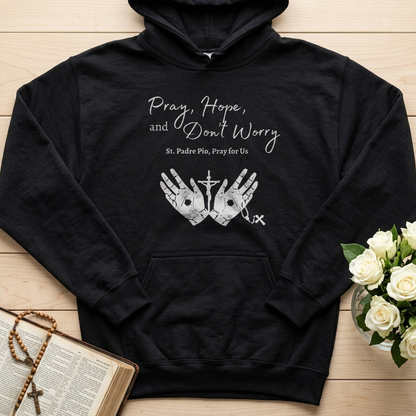 Pray Hope And Don't Worry St Padre Pio Pray For Us 01