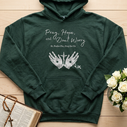 Pray Hope And Don't Worry St Padre Pio Pray For Us 01