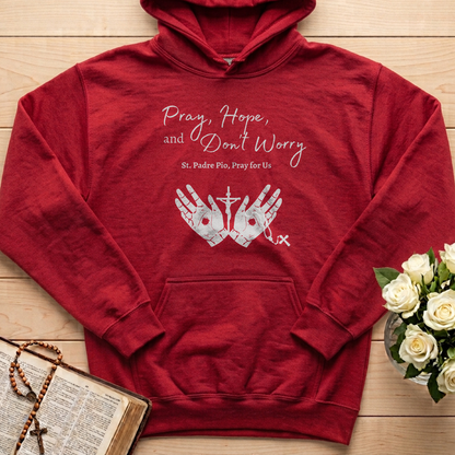 Pray Hope And Don't Worry St Padre Pio Pray For Us 01