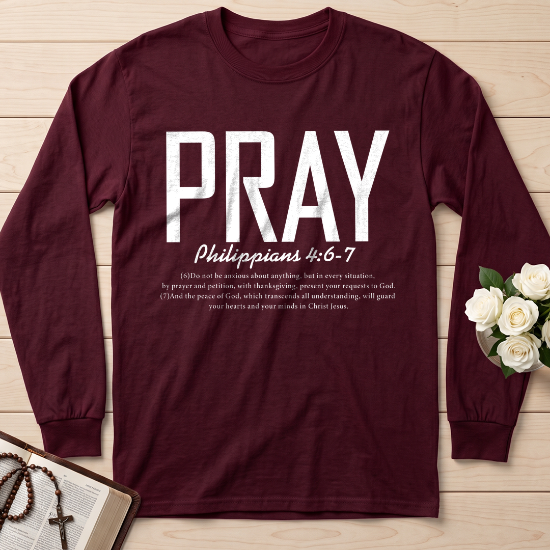 Pray Philippians 4.6-7 01