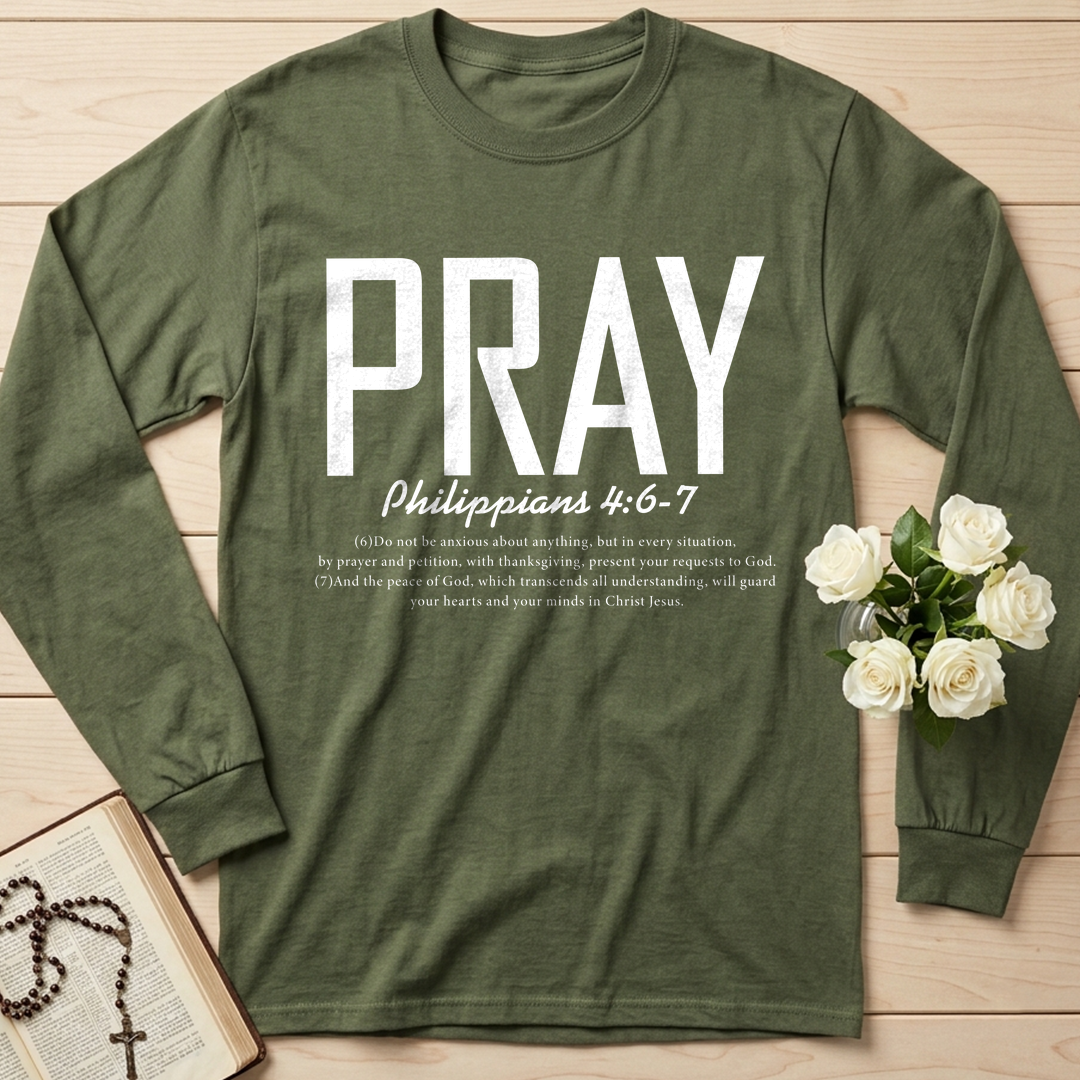 Pray Philippians 4.6-7 01