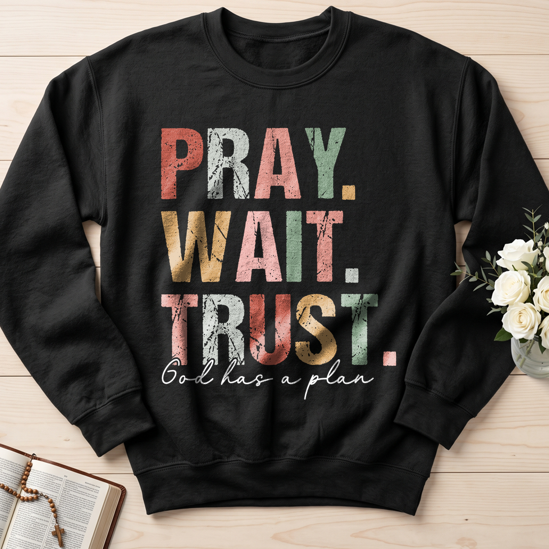 Pray Wait Trust God Has A Plan 02