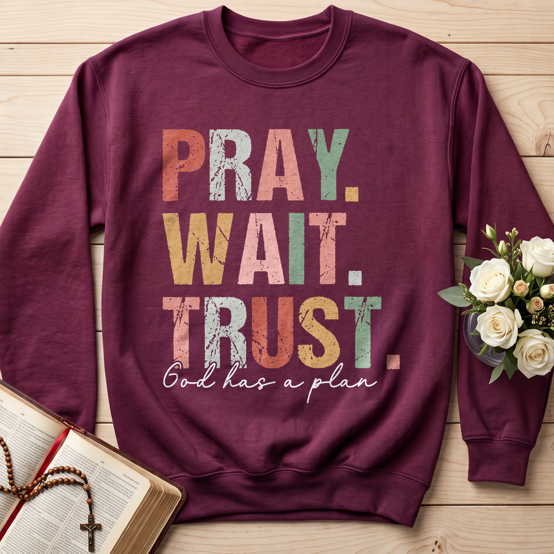 Pray Wait Trust God Has A Plan 02