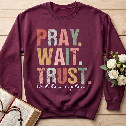Pray Wait Trust God Has A Plan 02
