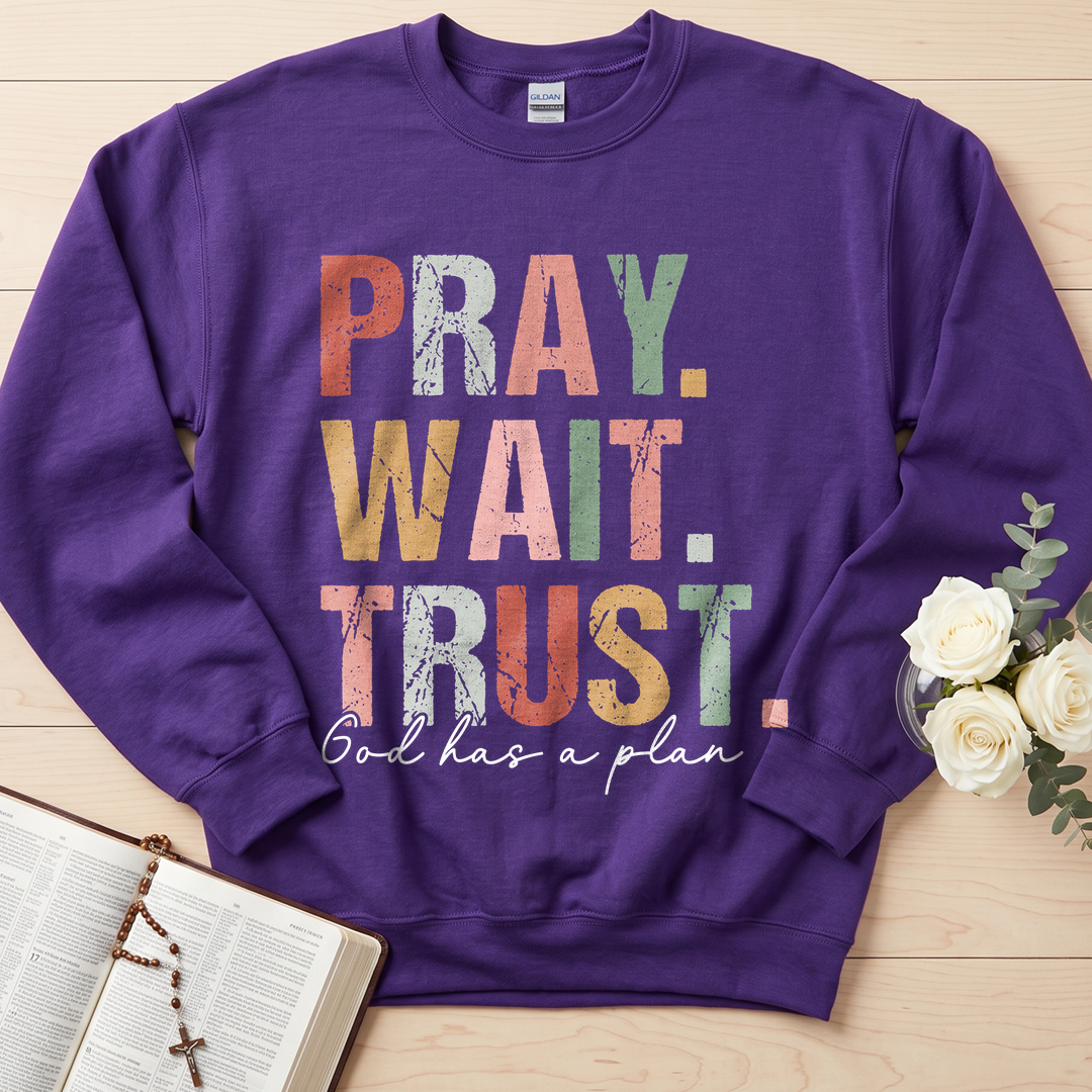 Pray Wait Trust God Has A Plan 02