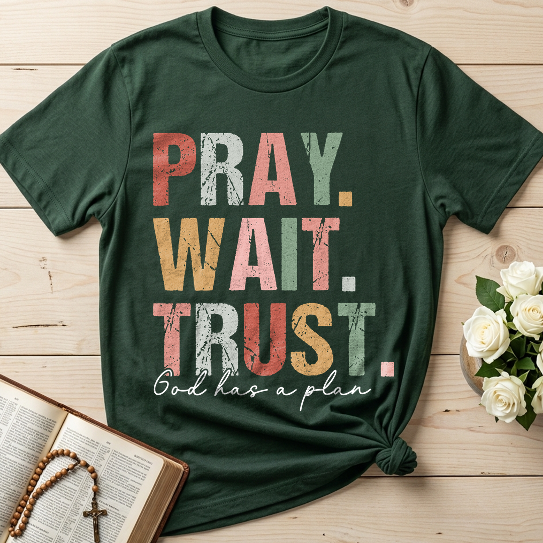 Pray Wait Trust God Has A Plan 02