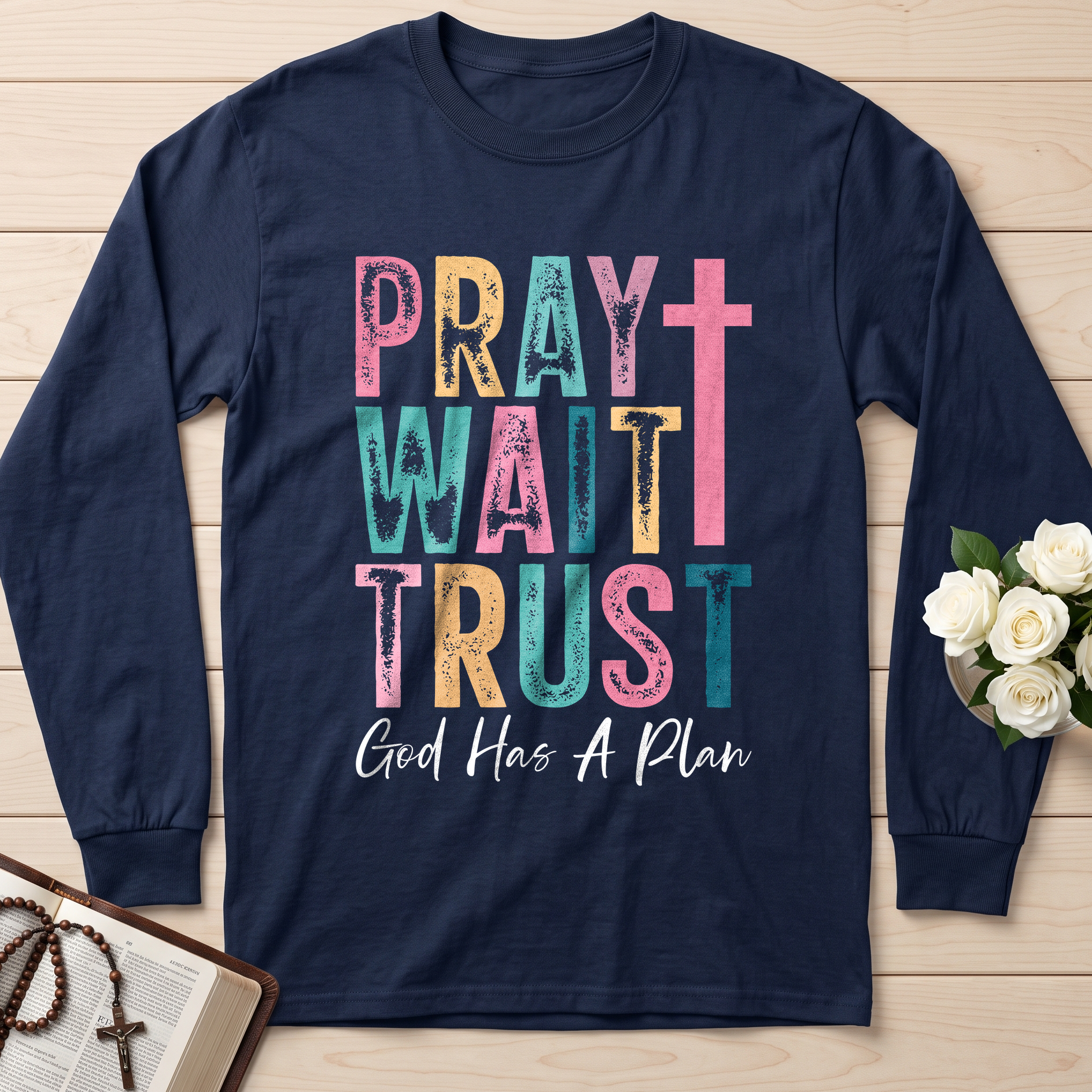 Pray Wait Trust God Has A Plan 03