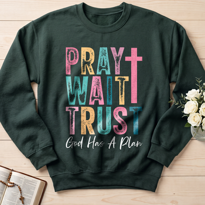 Pray Wait Trust God Has A Plan 03