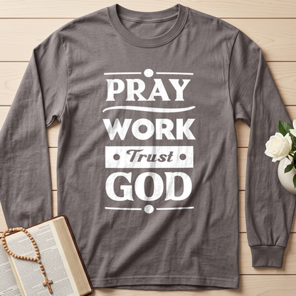 Pray Work Trust God 01