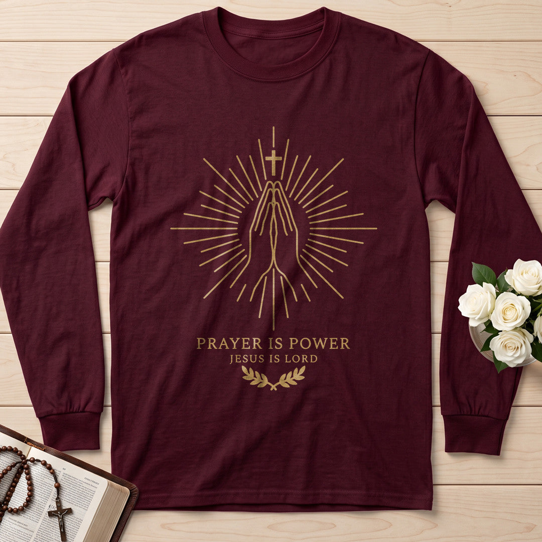 Prayer Is Power Jesus Is Lord 01