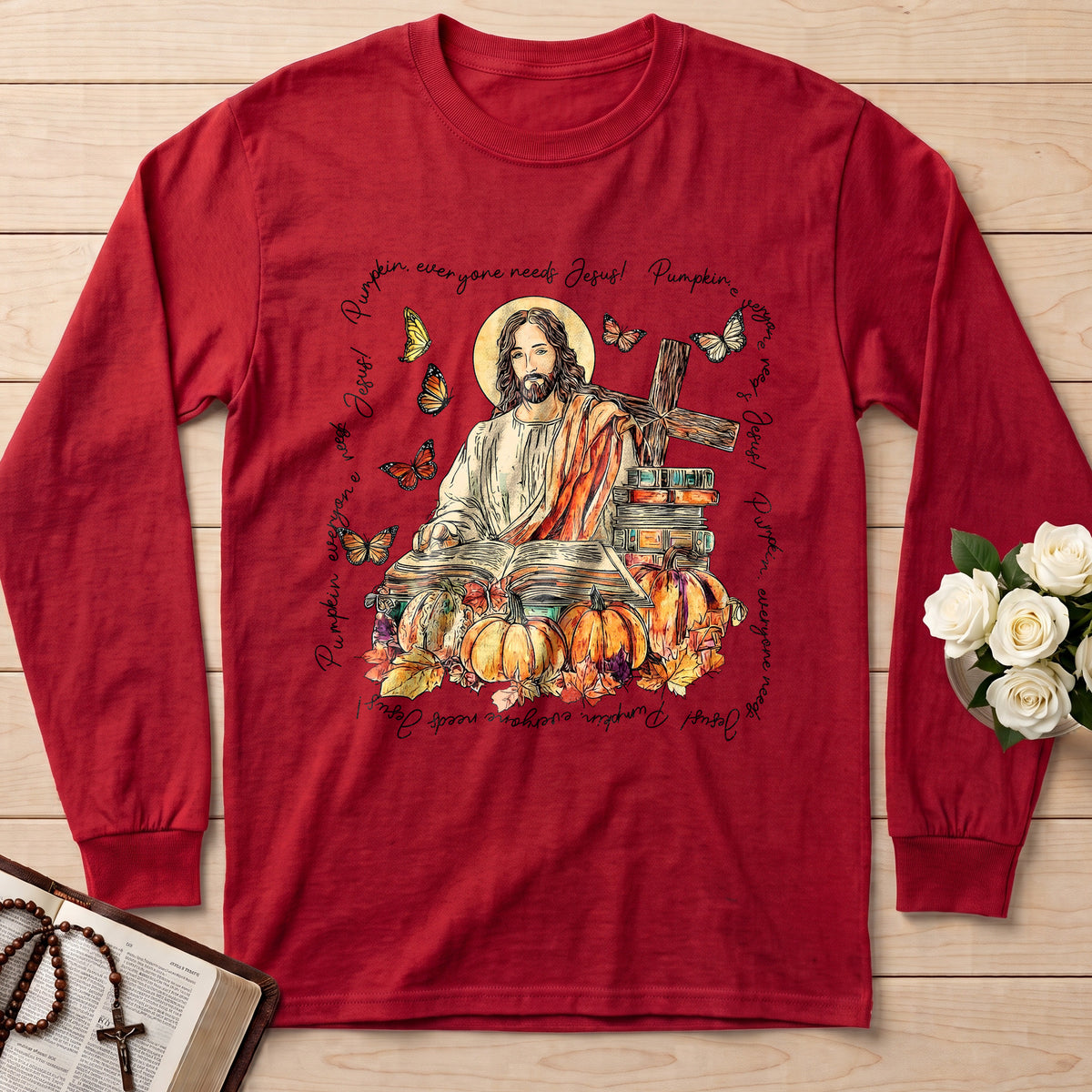Pumpkin Everyone Needs Jesus 01