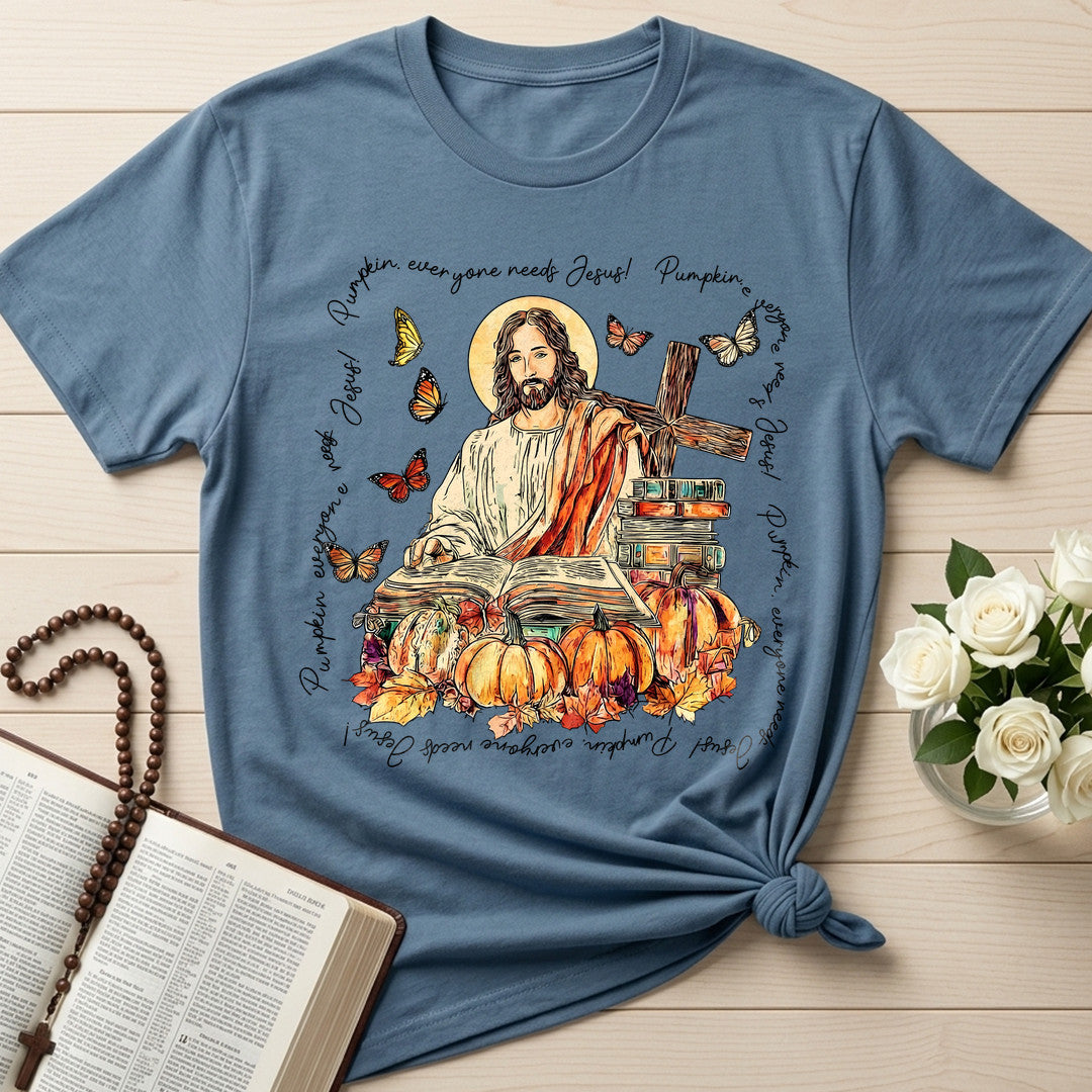 Pumpkin Everyone Needs Jesus 01