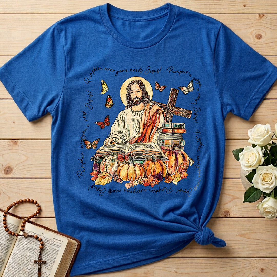 Pumpkin Everyone Needs Jesus 01