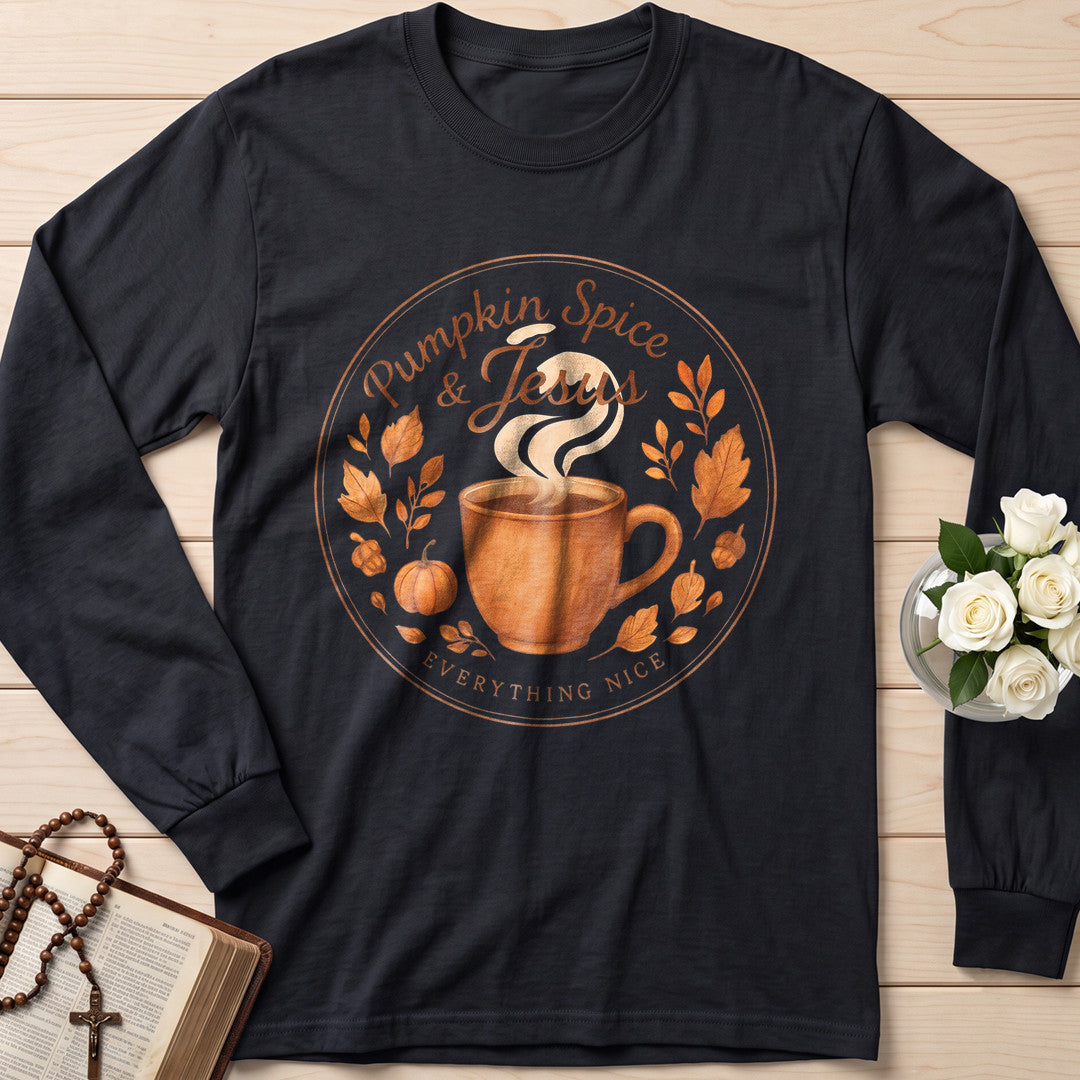 Pumpkin Spice And Jesus Everything Nice 01