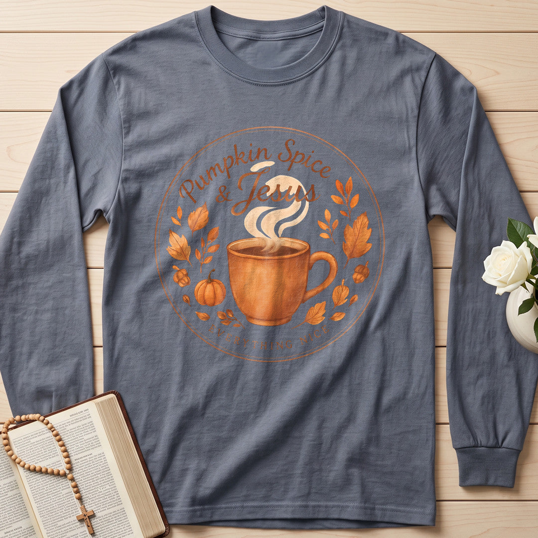 Pumpkin Spice And Jesus Everything Nice 01