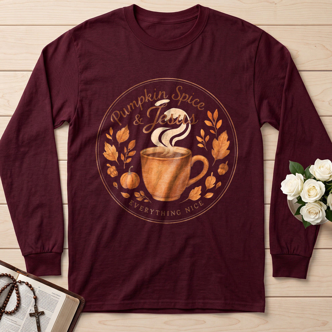 Pumpkin Spice And Jesus Everything Nice 01
