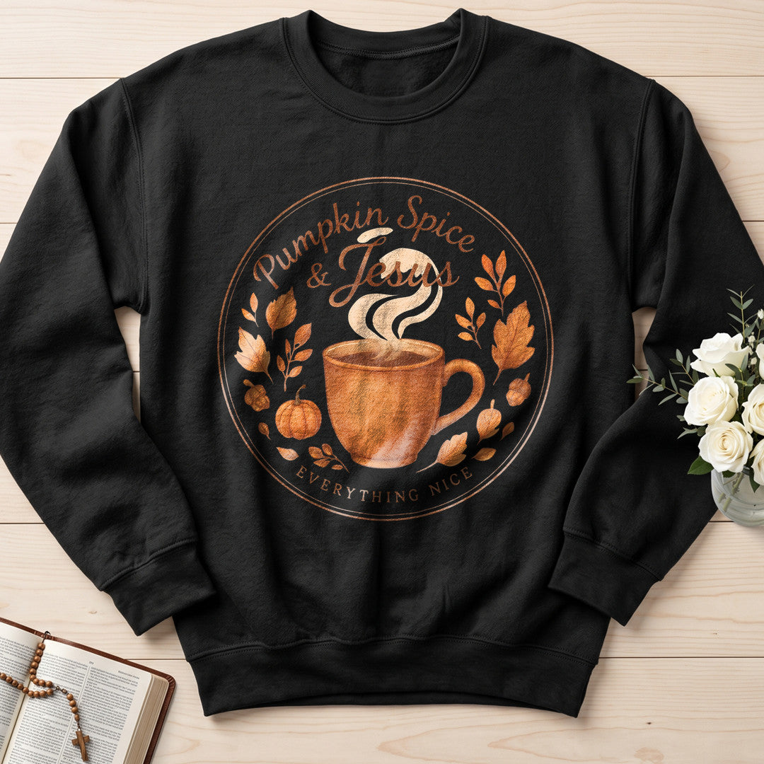 Pumpkin Spice And Jesus Everything Nice 01