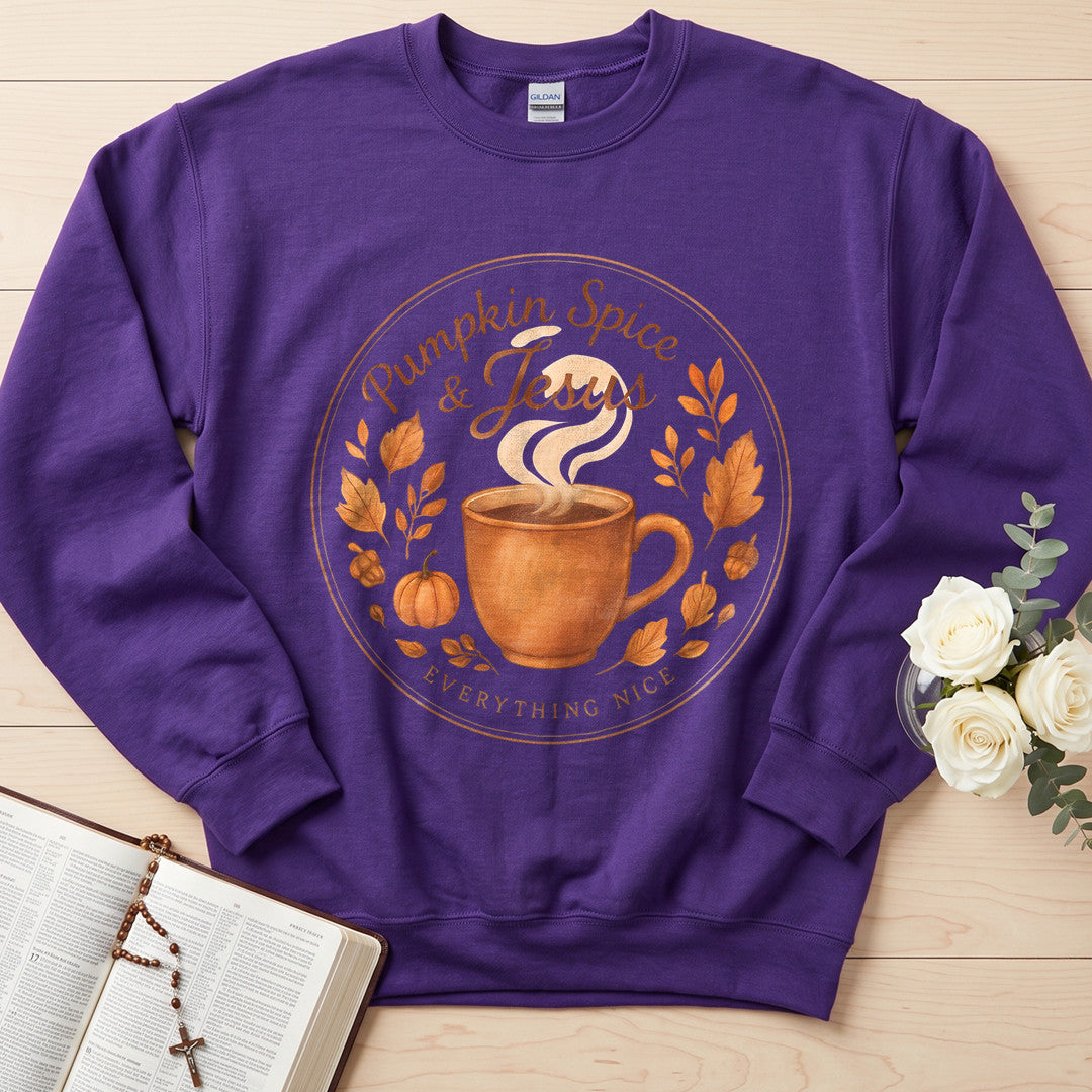 Pumpkin Spice And Jesus Everything Nice 01