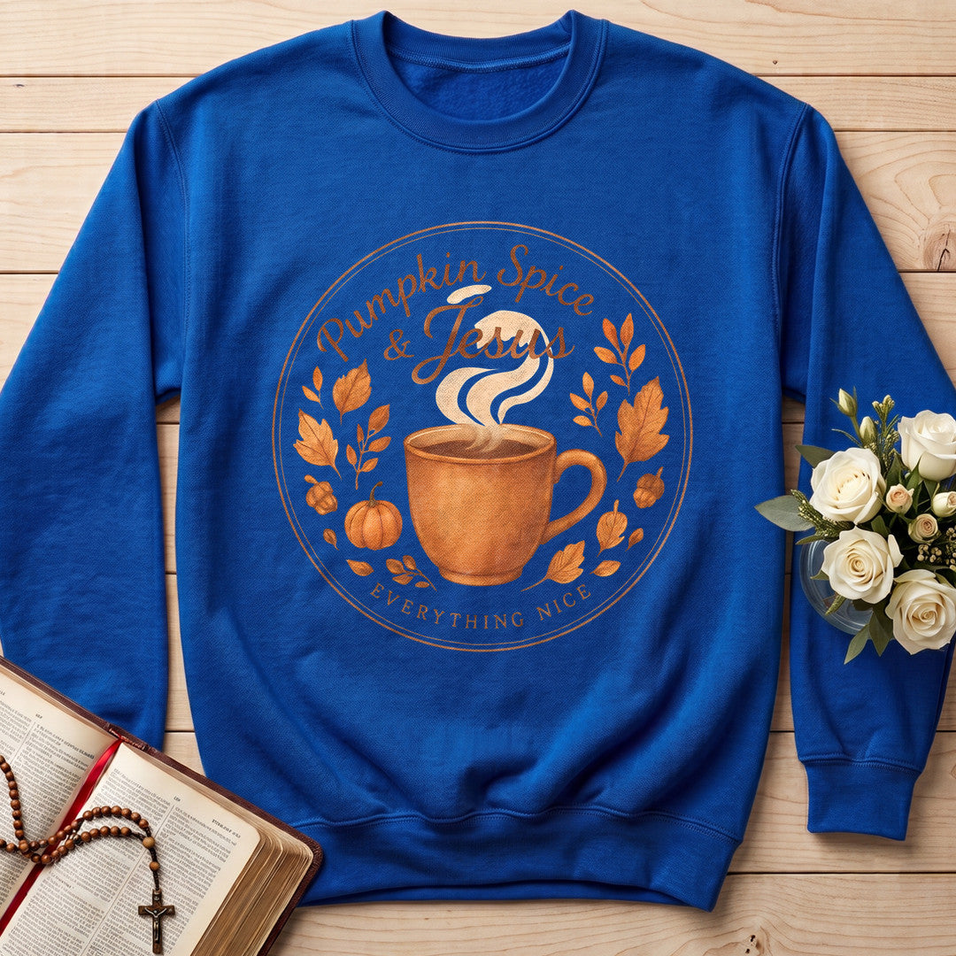 Pumpkin Spice And Jesus Everything Nice 01