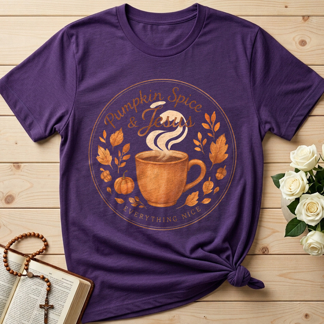Pumpkin Spice And Jesus Everything Nice 01