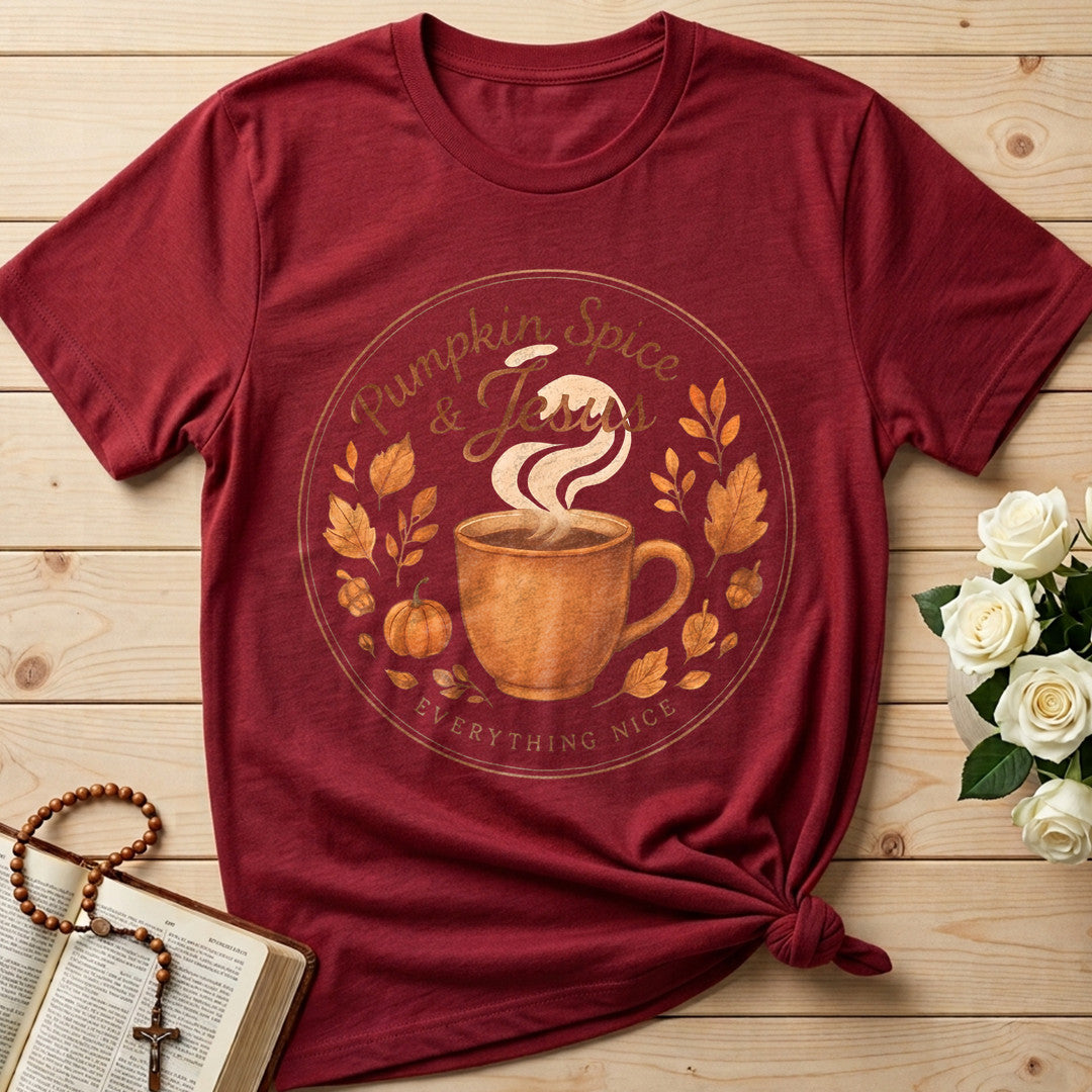 Pumpkin Spice And Jesus Everything Nice 01