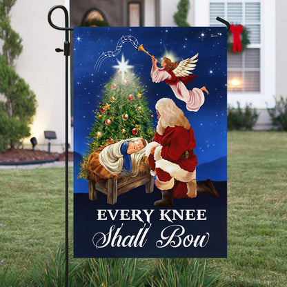 Baby Jesus Flag Every Knee Shall Bow