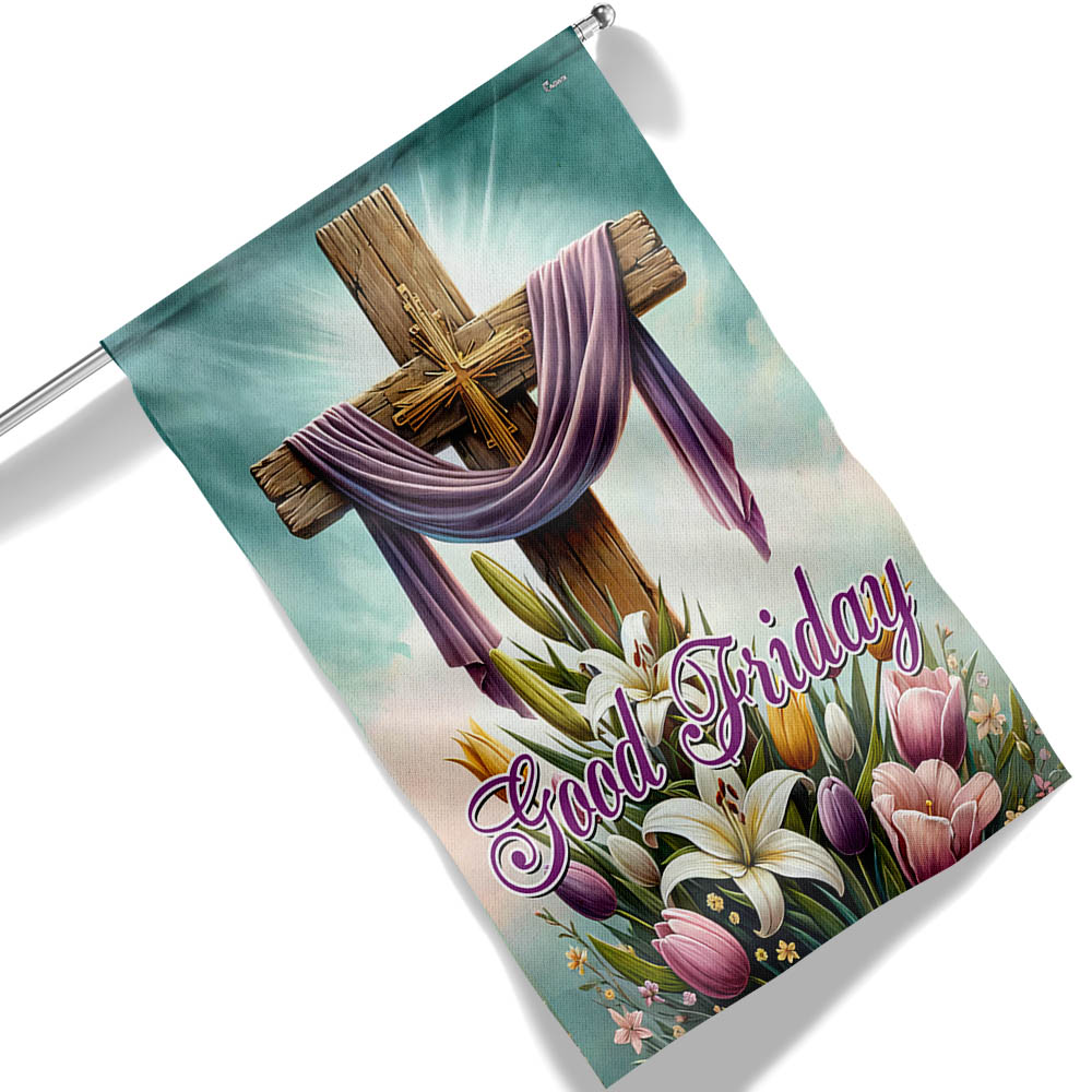 FLAGWIX  Easter Christian Cross Good Friday Flag