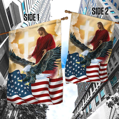 Jesus Flag American Eagle God Jesus Flag