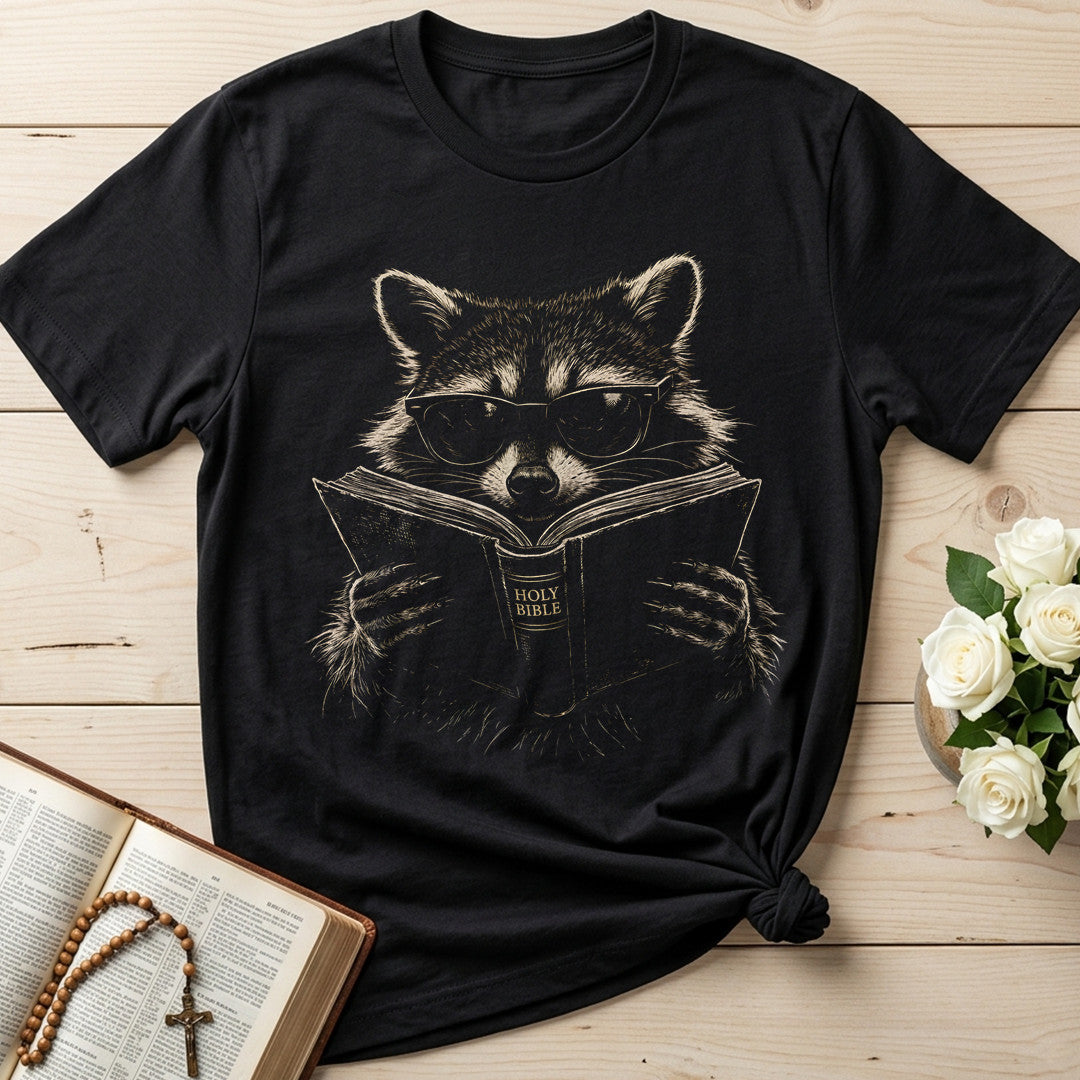 Raccoon Bookish 01
