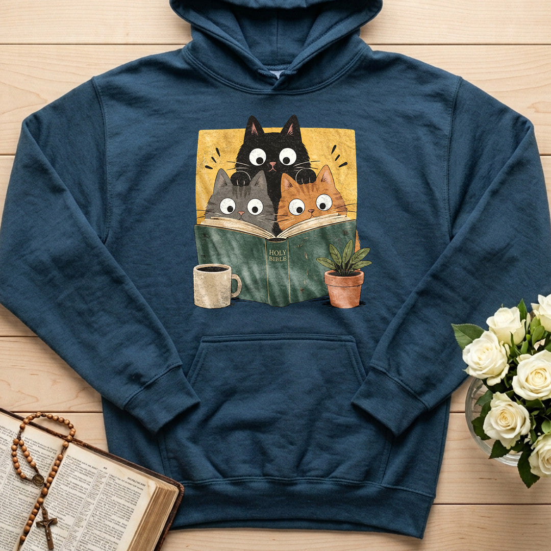 Reading Cats 01