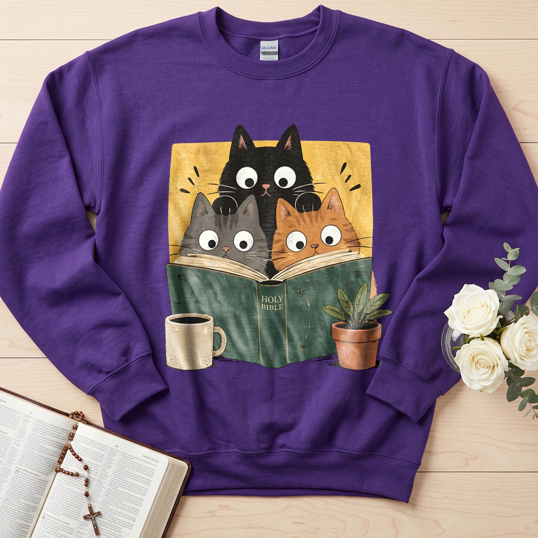 Reading Cats 01