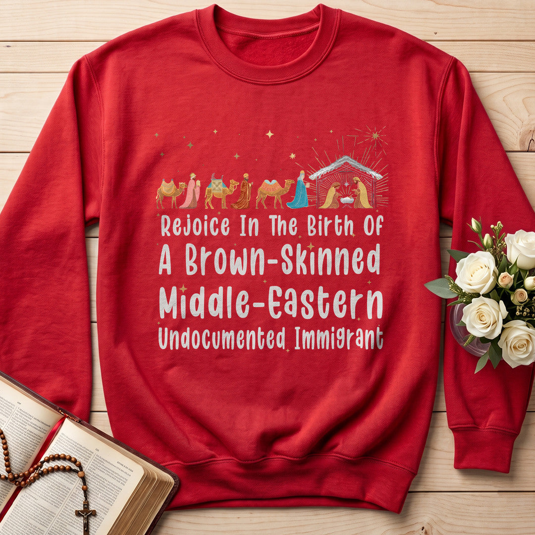 Rejoice In The Birth Of A Brown Skinned Middle-Eastern Undocumented Immigrant 01