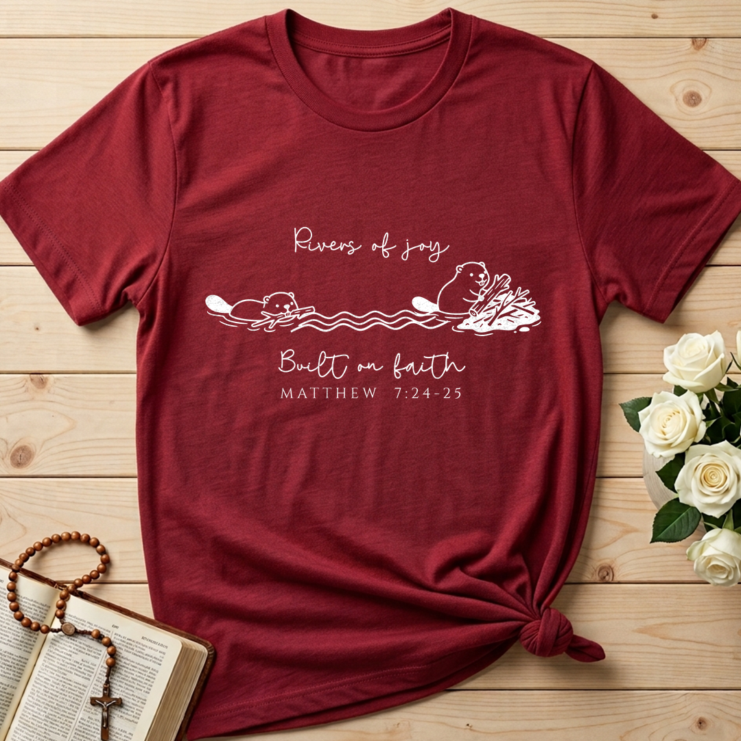 Rivers Of Joy Built On Faith Matthew 7.24-25 01