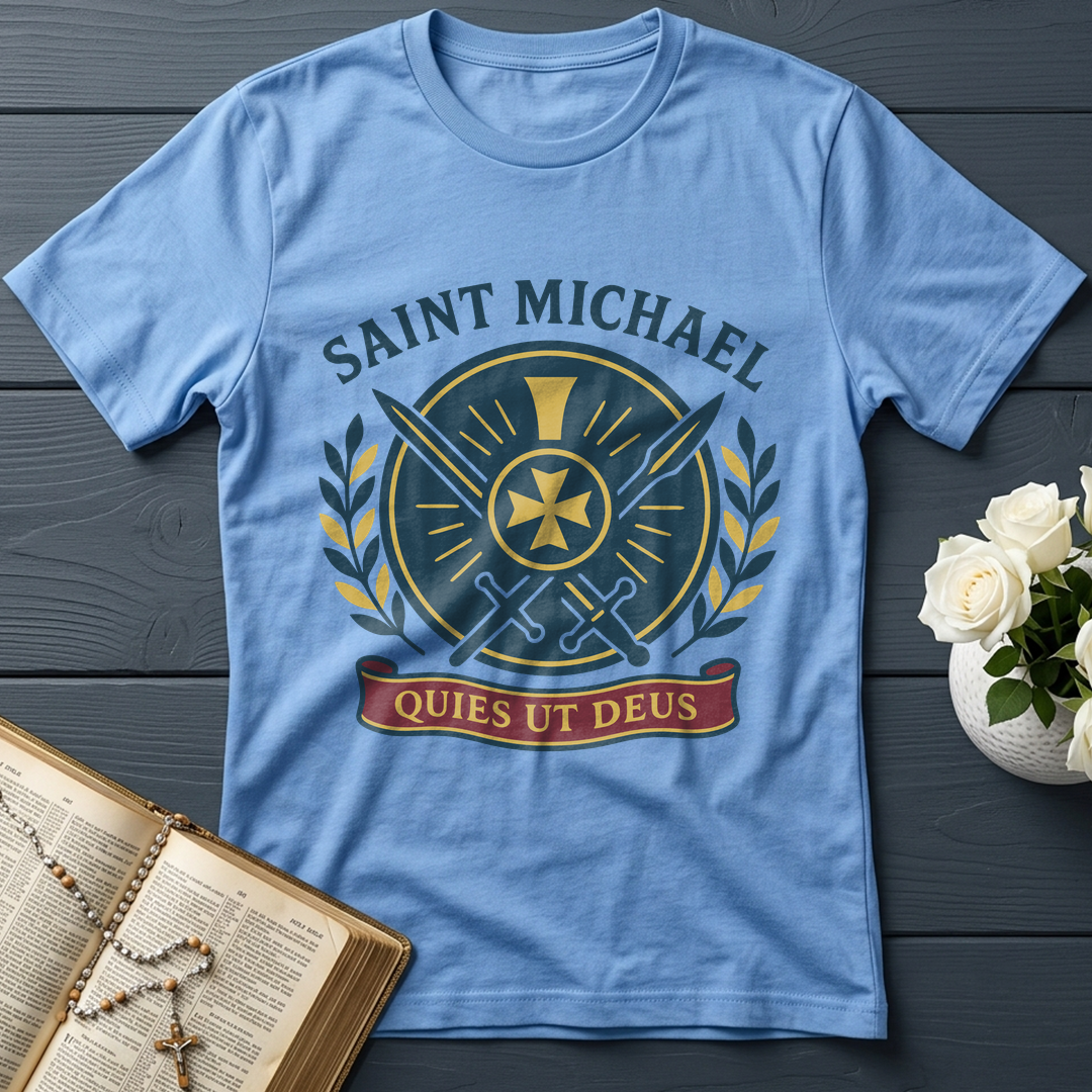 Saint Michael Quies Ut Deus 01