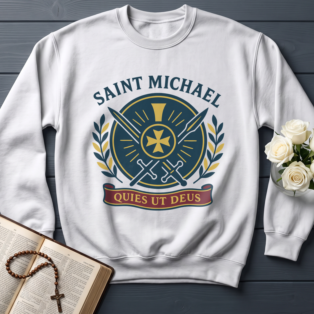 Saint Michael Quies Ut Deus 01