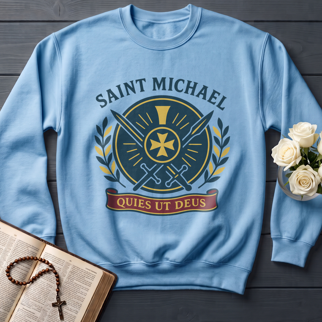 Saint Michael Quies Ut Deus 01