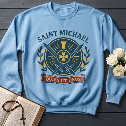 Saint Michael Quies Ut Deus 01