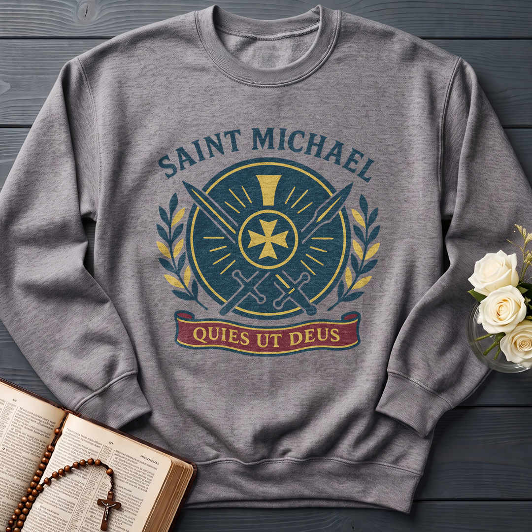 Saint Michael Quies Ut Deus 01