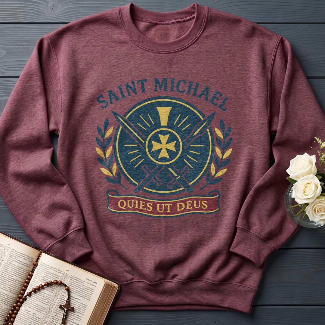 Saint Michael Quies Ut Deus 01