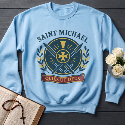 Saint Michael Quies Ut Deus 01