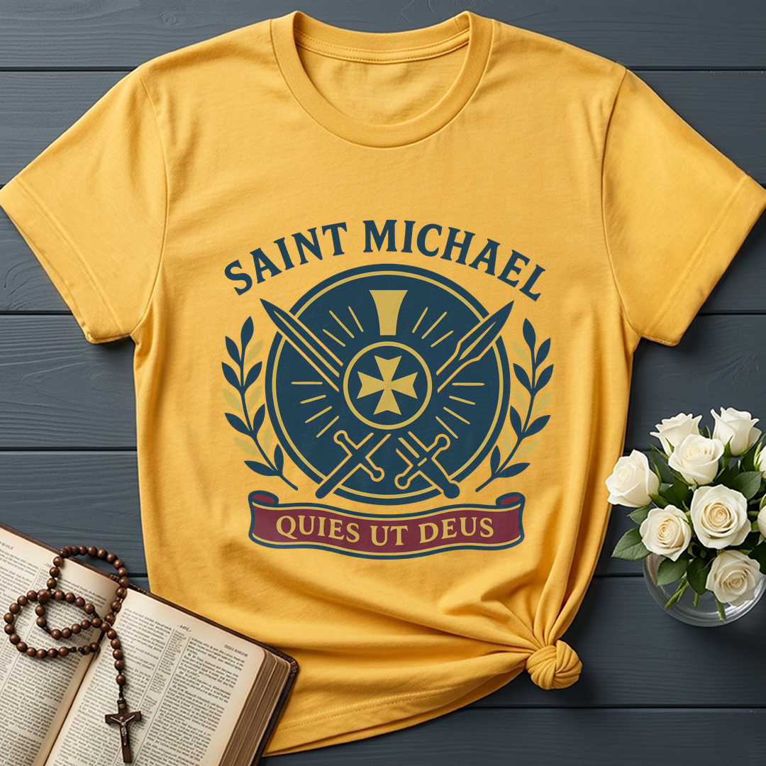 Saint Michael Quies Ut Deus 01