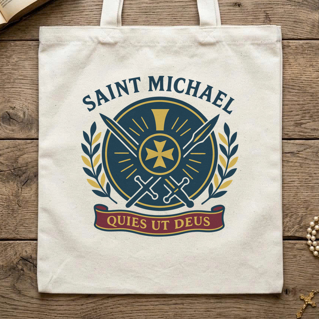 Saint Michael Quies Ut Deus 01
