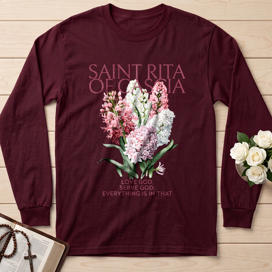 Saint Rita Of Cassia Love God Serve God Everything Is In That 01