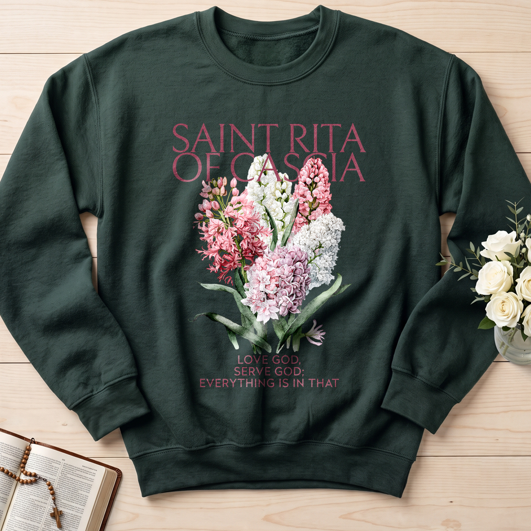 Saint Rita Of Cassia Love God Serve God Everything Is In That 01