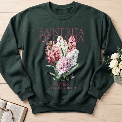 Saint Rita Of Cassia Love God Serve God Everything Is In That 01