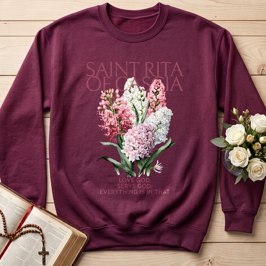 Saint Rita Of Cassia Love God Serve God Everything Is In That 01