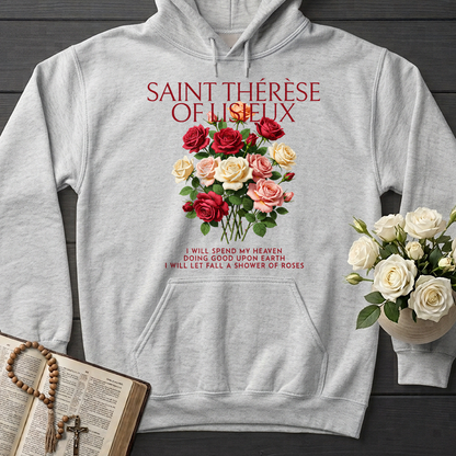 Saint Thérèse Of Lisieux I Will Spend My Heaven Doing Good Upon Earth I Will Let Fall A Shower Of Roses 01